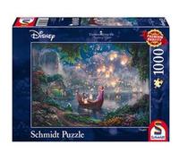Schmidt Spiele 59480 Disney Rapunzel Thomas Kinkade Repelsteeltje Jigsaw Puzzle, Multi-Colour, 1000 stukjes