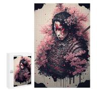 Puzzle 1000 PCS Samurai Warrior Art Print-1 Puzzles pour Adolescents - Anti-Stress - Défi Éducatif - Idée Cadeau Et Anniversaire Unique 1000 PCS