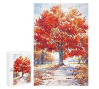 Puzzle 1000 PCS Solitary Red Giant Puzzles pour Adultes, Jouet, Décoration Murale, Motif À Assembler, Idéal comme Cadeau pour Toute La Famille 1000 PCS