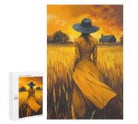 Puzzle 1000 PCS The Dreamer of The Fields Puzzles pour Adultes Jouets Anti-Stress Vacances À La Maison Tuer Le Temps Faire Travailler Le Cerveau 1000 PCS