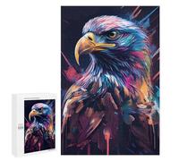 Puzzle 1000 PCS The Free Eagle Puzzles pour Adultes, Jouet, Décoration Murale, Motif À Assembler, Idéal comme Cadeau pour Toute La Famille 1000 PCS