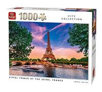 Puzzle 1000 pcs Tour Eiffel, Paris, France