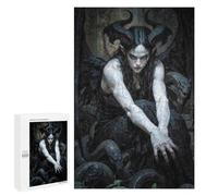 Puzzle 1000 PCS Wings of The Nocturne Serpent, Lilith Puzzles pour Adultes, Jouet, Décoration Murale, Difficile, Difficile, Cadeaux Uniques pour Anniversaire Et Noël 1000 PCS
