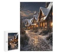 Puzzle 1000 PCS Winter Cottage Magic Puzzles pour Adultes, Jouet, Décoration Murale, Cadeau d'anniversaire, Idéal pour Toute La Famille 1000 PCS