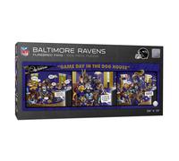Puzzle 1000 pi ces de la NFL Baltimore Ravens Game Day dans la niche du chien de YouTheFan
