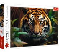 Puzzle 1000 Pièce Sauvage Bengal Tigre Animal Nature Endangered Species