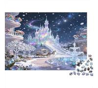 Puzzle 1000 Pièces 70x50cm Papier Recyclé pour Adultes Cardinaux d'hiver Branches aux Baies Jeu Éducatif Familial Décoration Intérieur pour Femmes Hommes