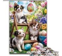 Puzzle 1000 pièces à Dessiner pour Adolescents, idéal pour Les Vacances à la Maison, Anti-Stress, avec Affiche et fiche de Questions-réponses (50x75cm)