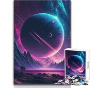 Puzzle 1000 pièces - À la Recherche de Nouveaux Mondes - Détente et Calme en Solo - Découpe précise - Dimensions:50x75cm