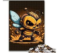 Puzzle 1000 pièces Abeille Petit Guerrier Puzzles en Carton pour Adultes Taille 26x38cm Casse-tête DIY Stimulant pour Adolescents
