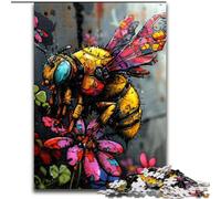Puzzle 1000 pièces Abeilles colorées pour Adultes, Taille 50x75cm, idéal pour Les Adolescents et Les collectionneurs, Cadeau de Voyage, activité familiale