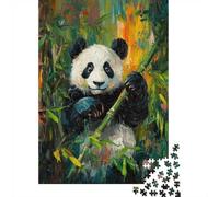 Puzzle 1000 Pièces Adulte avec Panda in Bamboo Forest, 38x26cm/1000pcs