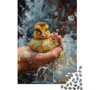 Puzzle 1000 Pièces Adulte avec Pick Up The Duck Meme, 52x38cm/1000pcs