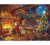 Puzzle 1000 Pièces Adulte AveJoys Père Noël 70x50cm Puzzles Classiques de Noël