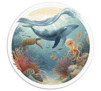 Puzzle 1000 Pièces Adulte Coraux Et Baleines - Découvrez Un Monde Sous-marin Magique Avec Ce Puzzle 1000 Pièces. Conçu Pour Les Amateurs De Défis, Ce Casse-tête Offre Relaxation Et Stimulation Mentale