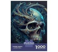 Puzzle 1000 Pièces Adulte, Crystal Skull, Divertissement Intérieur, Divertissement D’Hiver, Pièces Durables, 52x38cm/1000pcs