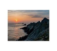 Puzzle 1000 Pièces Adulte Enfant Adultes en Papier Puzzles，Pointe du Raz，Cadeau Déco À La Maison Moderne Festival Bricolage Cadeau Jeu Intellectuel（50x70cm）-AQ72