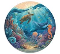 Puzzle 1000 Pièces Adulte Monde Marin Mystérieux - Plongez dans L’océan avec Ce Puzzle 1000 Pièces. Design Réaliste, Pièces De Qualité Et Défis Adaptés Aux Adultes. Idéal pour Les Amateurs De Puzzles