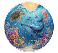 Puzzle 1000 Pièces Adulte Monde Marin Mystérieux - Plongez dans L’océan avec Ce Puzzle 1000 Pièces. Design Réaliste, Pièces De Qualité Et Défis Adaptés Aux Adultes. Idéal pour Les Amateurs De Puzzles