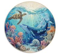 Puzzle 1000 Pièces Adulte Monde Marin - Plongez Dans Une Aventure Sous-marine Captivante Avec Ce Puzzle 1000 Pièces. Design Vibrant Avec Poissons, Coraux Et Baleines. Idéal Pour Les Passionnés De Natu