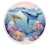 Puzzle 1000 Pièces Adulte Monde Marin - Plongez Dans Une Aventure Sous-marine Captivante Avec Ce Puzzle 1000 Pièces. Design Vibrant Avec Poissons, Coraux Et Baleines. Idéal Pour Les Passionnés De Natu