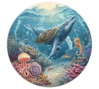 Puzzle 1000 Pièces Adulte Océan Et Créatures - Plongez dans L’Univers Marin avec Ce Puzzle 1000 Pièces. Design Détaillé, Pièces Durables Et Assemblage Stimulant. Idéal pour Les Amateurs De Nature