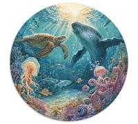 Puzzle 1000 Pièces Adulte Océan Et Créatures - Plongez dans L’Univers Marin avec Ce Puzzle 1000 Pièces. Design Détaillé, Pièces Durables Et Assemblage Stimulant. Idéal pour Les Amateurs De Nature