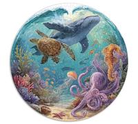 Puzzle 1000 Pièces Adulte Océan Et Créatures - Plongez dans L’Univers Marin avec Ce Puzzle 1000 Pièces. Design Détaillé, Pièces Durables Et Assemblage Stimulant. Idéal pour Les Amateurs De Nature