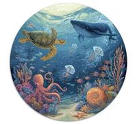 Puzzle 1000 Pièces Adulte Océan Et Créatures - Plongez dans L’Univers Marin avec Ce Puzzle 1000 Pièces. Design Détaillé, Pièces Durables Et Assemblage Stimulant. Idéal pour Les Amateurs De Nature