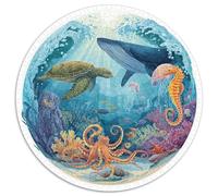 Puzzle 1000 Pièces Adulte Océan Profond - Découvrez Les Abysses avec Ce Puzzle 1000 Pièces. Conçu pour Les Amateurs De Défis, Ce Casse-tête Offre Un Rendu Réaliste Et Une Expérience Immersive