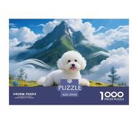 Puzzle 1000 Pièces Adulte PoodlePuzzle Adulte Jeu Éducatif Défi Jouet Pet Dog1000 Pièces Puzzle Adulte Puzzle Enfant 70x50cm/1000pcs