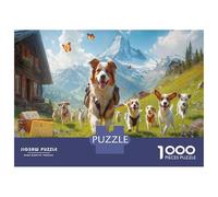 Puzzle 1000 Pieces Adulte sur Le Thème du Chien - Un Pont Entre Puzzle 1000 Pieces Animaux Et l'univers du Puzzle Stitch 1000 Pieces 70x50cm/1000pcs