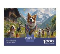 Puzzle 1000 Pieces Adulte sur Le Thème du Chien - Un Pont Entre Puzzle 1000 Pieces Animaux Et l'univers du Puzzle Stitch 1000 Pieces 52x38cm/1000pcs