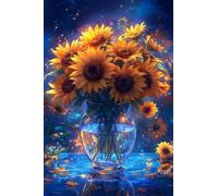 Puzzle 1000 Pieces Adulte Tournesols 75 x 50 cm Puzzles Adultes 1000 Pièces Puzzle Impossible Jeu Éducatif Jeu D'adresse pour Toute la Famille