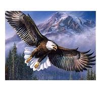 Puzzle 1000 Pièces Adultes Aigle volant Puzzle impossible Jouets 26X38cm（10.23 * 14.96inch）