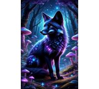 Puzzle 1000 Pieces Adultes Animaux Champignons, Puzzle Impossible Difficile et Stimulant Parfait pour Les Amateurs de Puzzles Cadeau Stimulant pour Hommes Femmes Plus âgés 75 x 50 cm