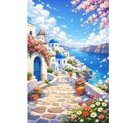 Puzzle 1000 pièces Adultes, Architecture balnéaire Puzzle Classiques 1000 pièces, 75x50cm Puzzles Impossible Difficile avec Poster, Magnifique Décoration Puzzle et Cadeaux Relaxant