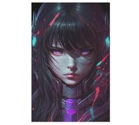 Puzzle 1000 Pièces Adultes, Assassin féminin,pour EnfFourmis,Puzzles en Bois,Décoration De La Maison 78×53cm