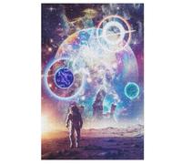 Puzzle 1000 Pièces Adultes, Astronautee Puzzles pour EnfFourmis, en Bois Cadeaux, Jeu Familial Amusant 78×53cm