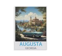 Puzzle 1000 Pièces Adultes，Augusta, Géorgie，Puzzle en Bois DIY Jeu De Famille,Jeu De Team Building,Cadeau pour Les Amants Ou Les Amis（75x50cm）-HZ38