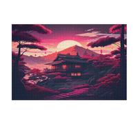 Puzzle 1000 Pièces Adultes, Beautiful Scenery Puzzles pour EnfFourmis, en Bois Cadeaux, Jeu Familial AmusFourmi （75×50cm）