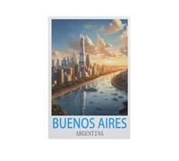 Puzzle 1000 Pièces Adultes，Buenos Aires, Argentine，Jouets Cadeaux Éducatifs pour Les Vacances pour La Famille Et Les Amis（50x70cm）-L66