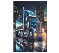 Puzzle 1000 Pièces Adultes, Camion,pour Enfants,Puzzles en Bois,Décoration De La Maison 78×53cm