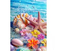 Puzzle 1000 Pieces Adultes Coquillages océaniques pittoresques, Puzzle pour Adulte 1000 Pièces Jeu éducatif défi Jouet Activité Familiale Parfaite, Puzzles de Décoration Familiale