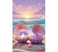 Puzzle 1000 Pieces Adultes Coquillages Plage Perles 75 x 50 cm Puzzle Adulte Jeu éducatif défi Jouet Puzzle Impossible 1000 Pièces Puzzles