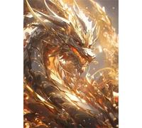 Puzzle 1000 Pieces Adultes Dragon du Soleil, Puzzle pour Adulte 1000 Pièces Jeu éducatif défi Jouet Activité Familiale Parfaite, Puzzles de Décoration Familiale