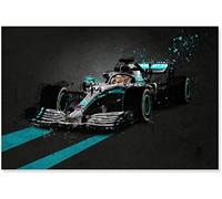 Puzzle 1000 Pièces Adultes Enfant Lewis Hamilton Formule 1 Poster en Bois Puzzles dagogique Jeu Enfant 1000 Pieces 1000 Piece 29.5x19.6inch(75x50cm) sans Cadre