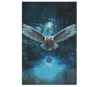 Puzzle 1000 Pièces Adultes, Hibou,pour Enfants,Puzzles en Bois,Décoration De La Maison 78×53cm