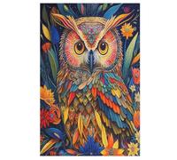 Puzzle 1000 Pièces Adultes, Hibou,pour EnfFourmis,Puzzles en Bois,Décoration De La Maison 78×53cm