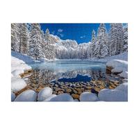Puzzle 1000 Pieces Adultes Hiver Lot de Puzzle Paysage pour Adultes 75x50cm, Colorés, Classique Supérieure éducatif Défi Jouets pour Cadeau Homme Défi Jouets Familial Cadeau Decoration Chambre L-85